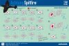 Eduard 48766 Spitfire Mk. IX surface panels 1/48 EDUARD